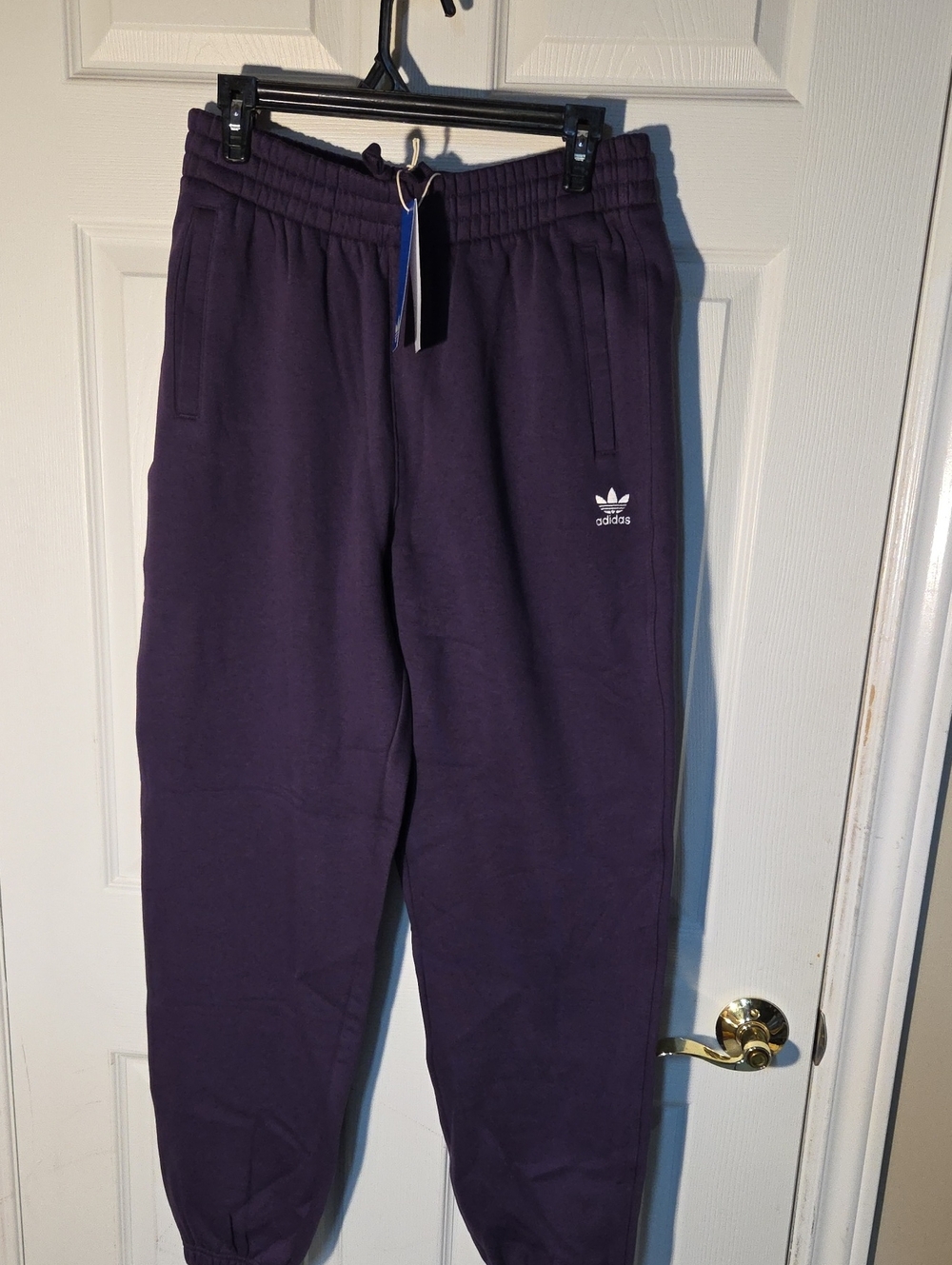 Adidas Womens Purple Joggers NWT Sz M